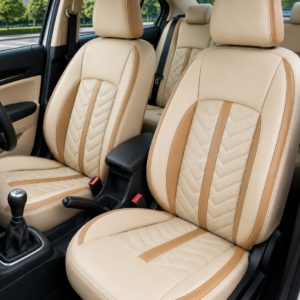 Honda Amaze Chevron Luxe Seat Cover