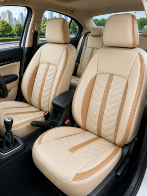 Honda Amaze Chevron Luxe Seat Cover