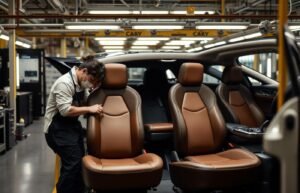 Premium Brown PU Leather Car Seat Cover – Luxury Comfort Edition | Universal Fit
