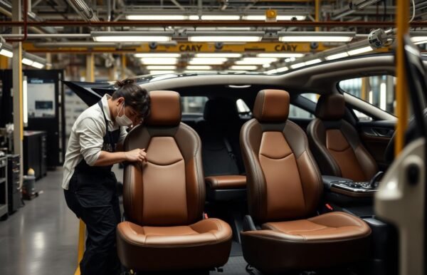 Premium Brown PU Leather Car Seat Cover – Luxury Comfort Edition | Universal Fit