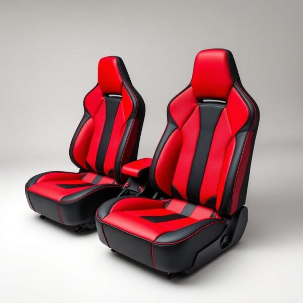 Carbon Sport PU Leatherette Car Seat Cover